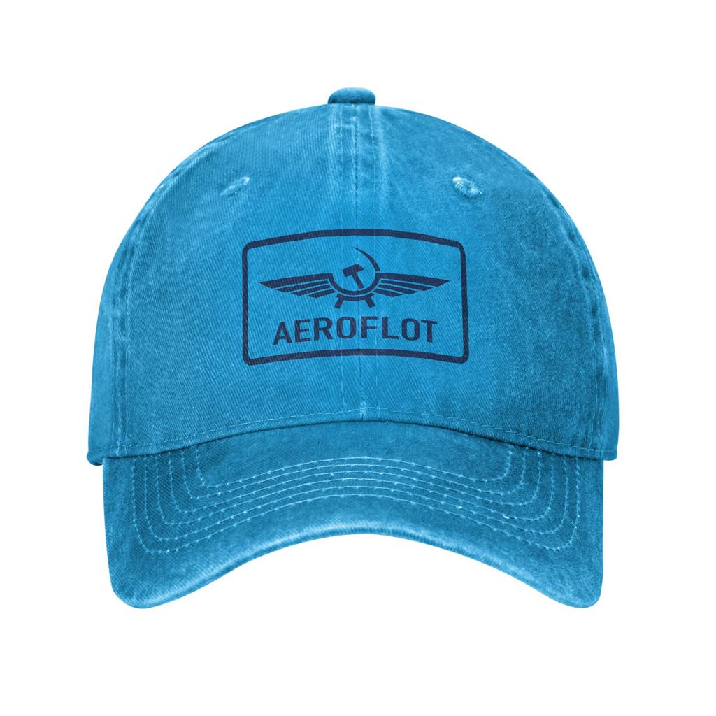 Symbol Aeroflot For Aviation Plane Fan Sun Baseball Cap Women Unisex Print Hip Hop Hats Summer yk Funny SunProof Caps