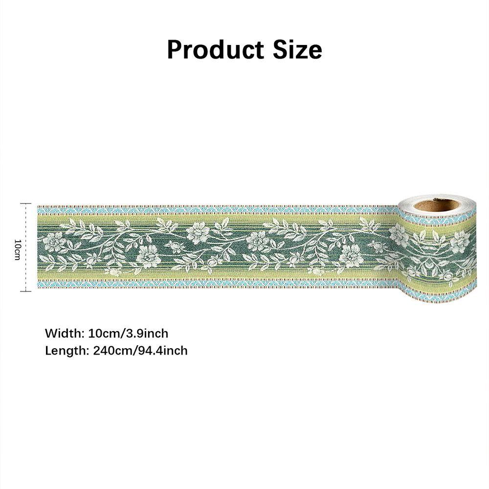 Водонепроницаемая самоклеящаяся бордюрная лента для талии, декоративная наклейка с линейным рисунком, плинтус, ванная комната