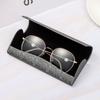 Women Men Portable Waterproof Large Capacity Eyeglasses Case Glasses Holder PU Leather Glasses Box