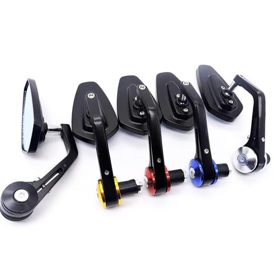 Высококачественные зеркала для мотоциклов, модифицированные, разноцветные, предотвращающие столкновение