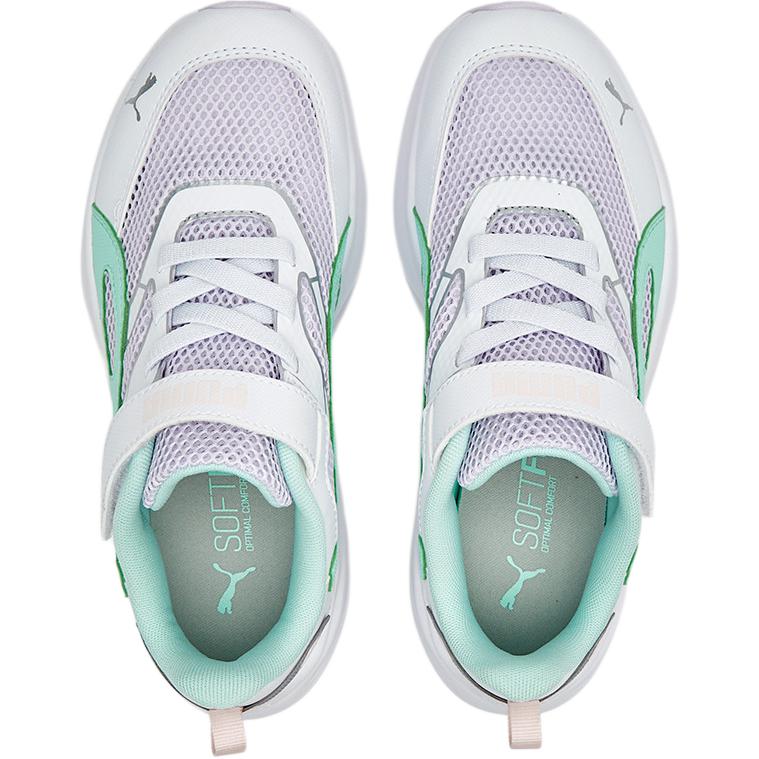 Puma Pounce Lite Om Ac Jr Удобные тренировочные спринтерские кроссовки Прочные Легкие Амортизация Низкий верх Кроссовки для бега Детские кроссовки 404325-03