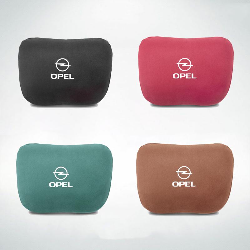AAAYT1 High Quality Car Neck Headrest Support Seat Soft Pillow For Opel Corsa Astra Insignia Vectra Zafira Meriva Mokka Grandland Vivar