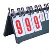 Flip Scoreboard Table Score Flipper 8 Digital Lightweight Scorekeeper Board for Football