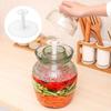 Pickle Jar Press Plastic Holder For Compaction In Kimchi Jar Fermentation Weight Press For Kitchen Home Cooking Making Kimchi