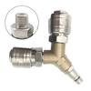 3 Way Air Splitter Airline Hose Connector Compressed Air Distributor