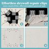 Stainless Steel Wall Patch Kit 1/2 Inch Hole Repair Patch Patch Kit Wall Repair Clips  Wall Repair