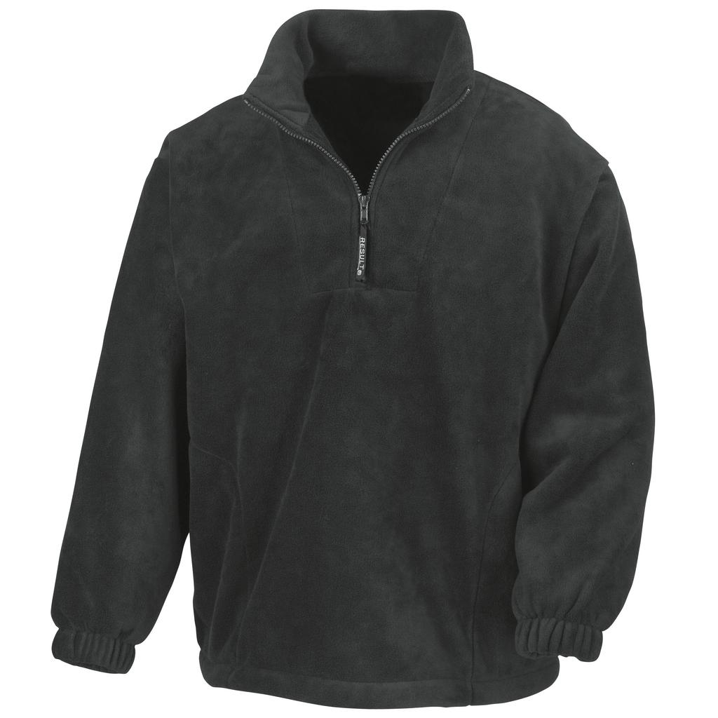 Result Unlined Active 1/4 Zip Anti-Pilling Fleece Top