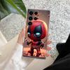 Baby Cute Marvel Groot Deadpool Transparent Case For Samsung Galaxy S26 S25 Ultra S24 S22 S26 Plus S20 S23 S21 FE 5G Clear Cover