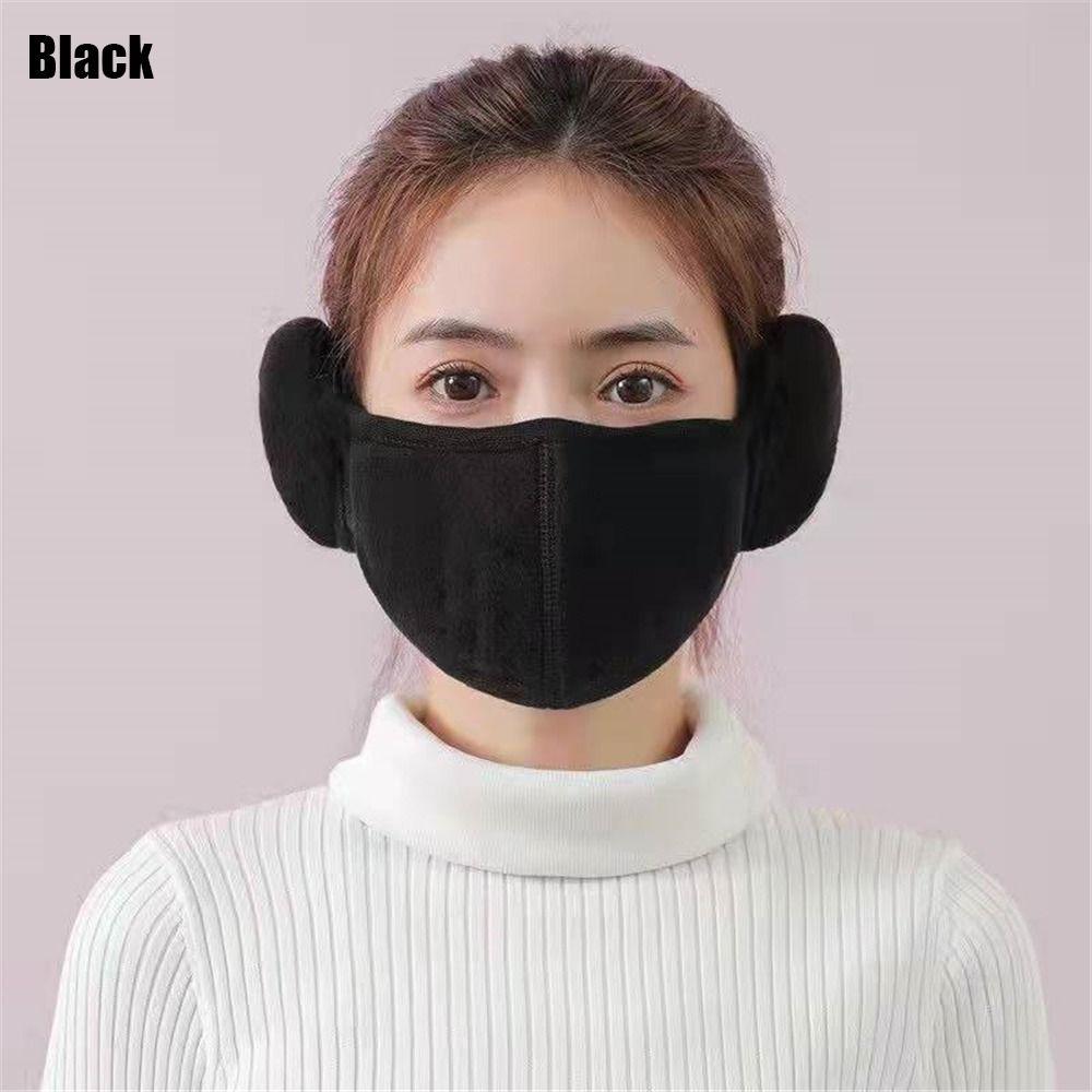 Winter Earlap Breathable Warm Masks Ear Warmer Cold-proof Earmuffs Fleece Mouth Cover