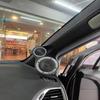 1 Комплект Пластиковый Держатель Твитера на Стойку A Автомобильного Аудиодинамика Прокладка Белый 58 мм Внешний Диаметр Твитера Кронштейн Автомобильного Аудиодинамика
