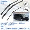 3 шт. для Benz VITO Viano W639 2011-2014 28 "26" 15 "передние и задние щетки стеклоочистителя лобовое стекло резак для окон аксессуары 2011 2012 2013 2014