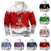 Spring And Men's Standing Collar Sweatshirt Is Outdoor Casual Sweaters Tops