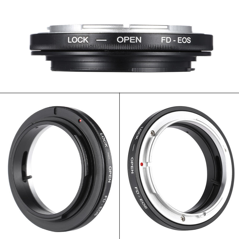 FD EOS Adapter Ring Lens Mount for Canon FD Lens to Fit for EOS Mount Lenses