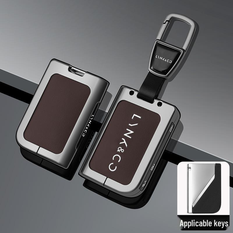 Чехол для ключей Lynk & Co 900: Ультра надежная металлическая пряжка-сумка для автомобиля для модели Nine Hundred