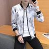 Летние тонкие куртки мужские дышащие приталенные куртки солнцезащитная одежда с воротником-стойкой полые уличные верхняя одежда пальто