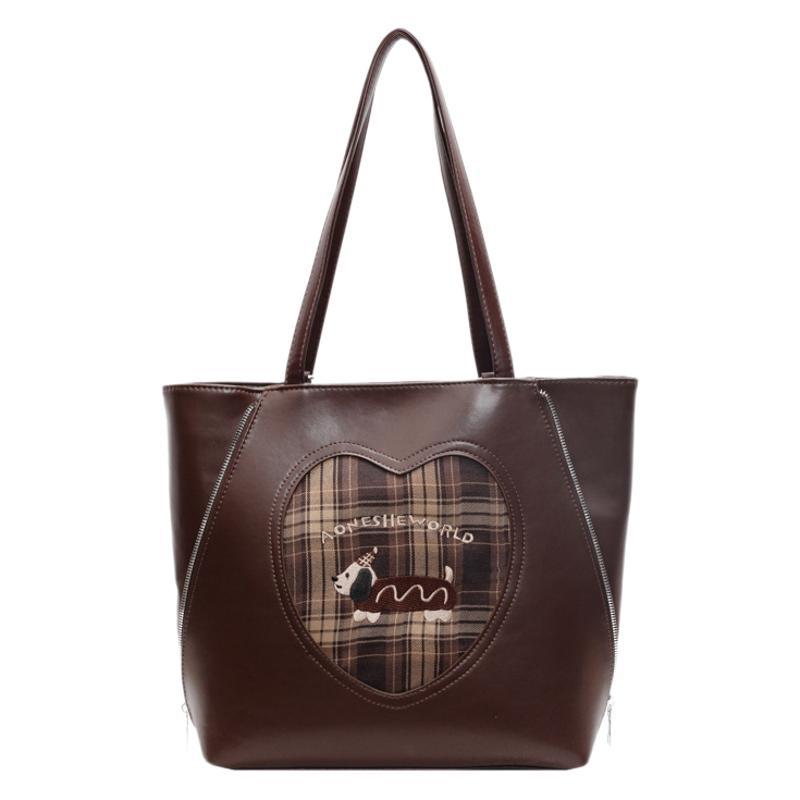 Retro large-capacity armpit bag autumn and winter women's bag 2025 new commuter tote bag fashion single shoulder double shoulder dual-purpose bag