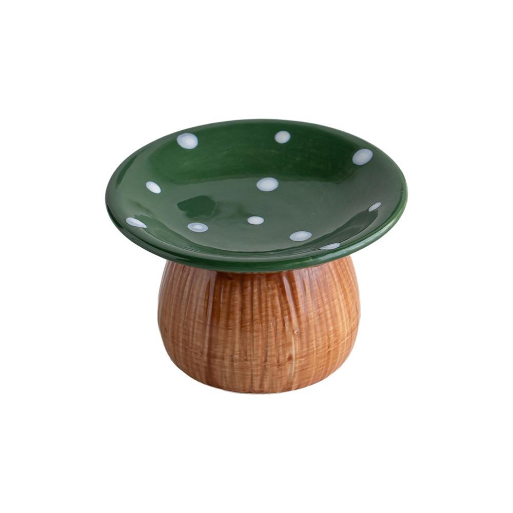 Mushroom Shape Mushroom Storage Tray Detachable Jewelry Organizer Cute Ceramic Key Catchall  Phone