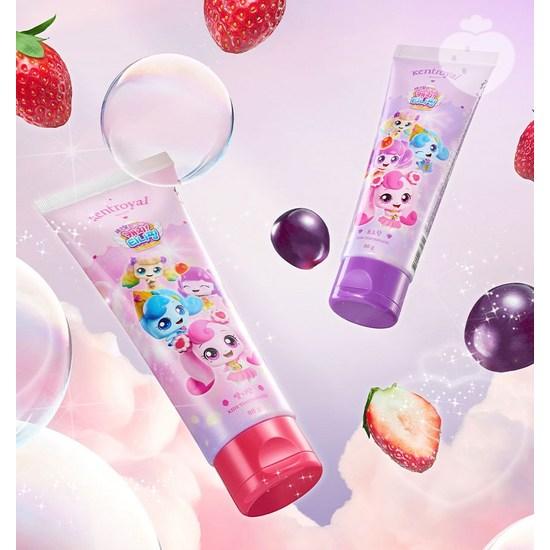 Kent Royal Catchtinipping Kids Children's Vegetable Toothpaste Strawberry Flavor, a Popular Character In Korea