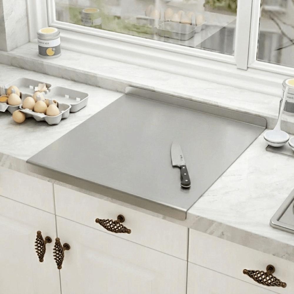 Double-sided Stainless Steel Cutting Board Anti-Mold Chopping Block Chopping Board Kitchen
