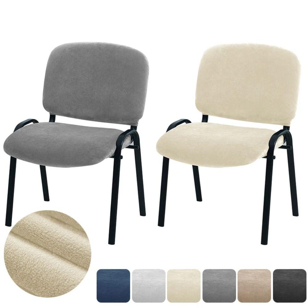 2Pcs/Set Elastic Split Chair Slipcover Universal Seat Slipcovers  for Banquet Home Wedding