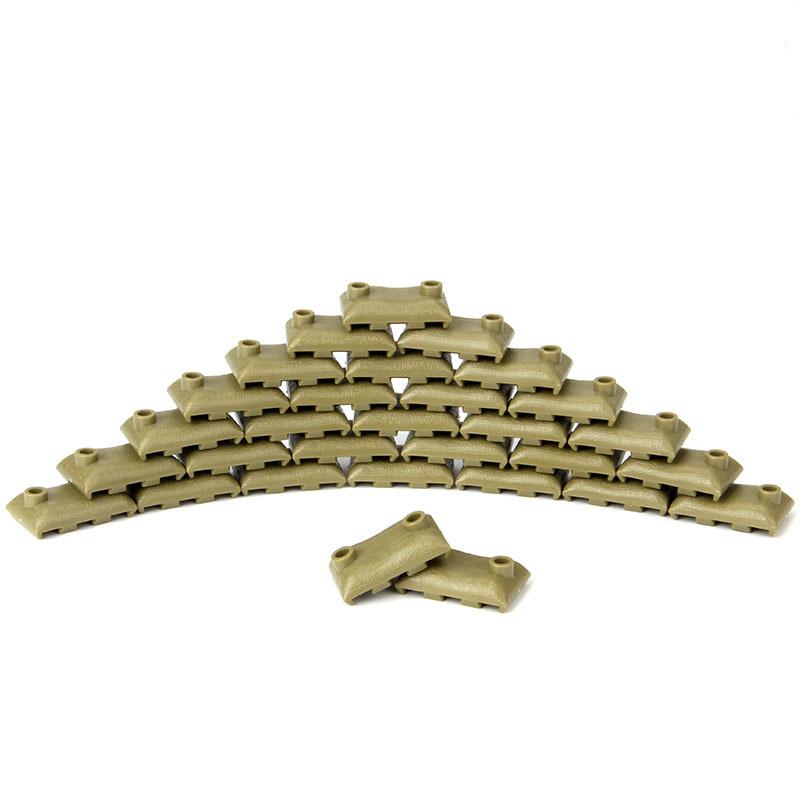 World War Ii Building Block Doll Military Toy Accessories Parachute Weapon Piece Equipment
