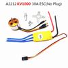 13T A2212 1000KV 2450KV 2200KV Brushless Motor 30A ESC Combo for Quadcopter F450 Quadcopter F550 RC Hexacopter 4-axis Copter