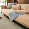 Nordic Jacquard Sofa Cushion Four Seasons Universal Non-slip Leather Sofa Cover Chenille High-end Cushion Back Towel Cover Cloth