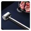 Meat Hammer Household Stainless Steel Meat Beat Hammer Making Beef Chicken More Loose Meat Sauce Tool Professional Kitchen Tools