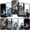 Phone Case for Samsung Galaxy S25 S24 S23 iPhone 16 15 Xiaomi Redmi Note 14 13 12 16E X 11 Pro Max OPPO Moto G85 Huawei A15Black Butler Cartoon Cover