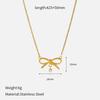 316L Stainless Steel Heart Necklace Luxury Clavicle Chain Premium Sweater Chain Titanium Steel Jewelry