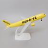 НОВЫЙ 20 см Сплав Металл США Air Spirit Airlines Airbus 320 A320 Литая Модель Самолета Самолет Самолет Детские Новые Игрушки