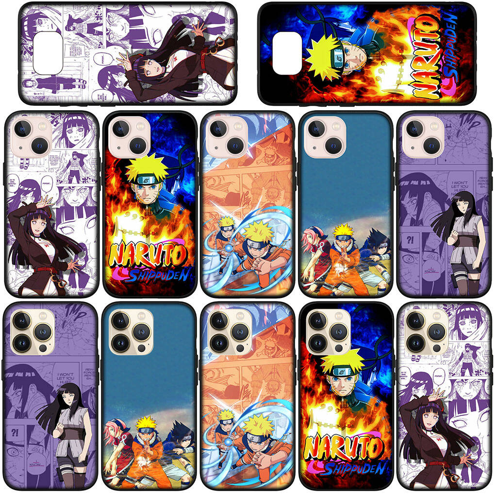 Для Motorola Moto Edge 70 60 50 G54 G86 G24 Samsung Galaxy S25 iPhone 17 16 15 Xiaomi Redmi Note 14 13 Pro Max Чехол для телефона Naruto Hinata Hyuga