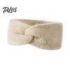 Wide Headband for Winter Sports Women Headband, Twist Knot Knitted Thick Warm Ear Cozy Protection Skiing Warmers, Head Wrap Cold Weather Autumn