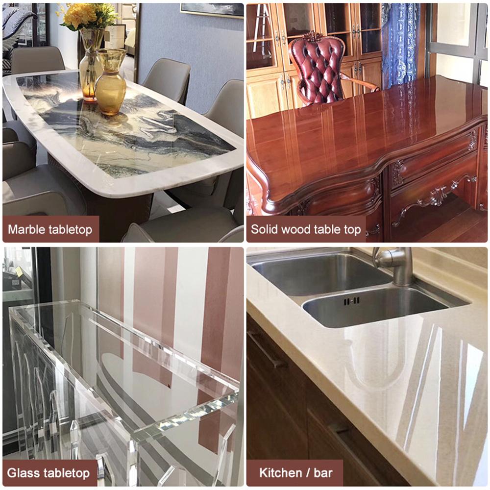 Self-adhesive Oil-proof Anti-scratch Heat Resistant Transparent Film Wall Sticker Protective Film