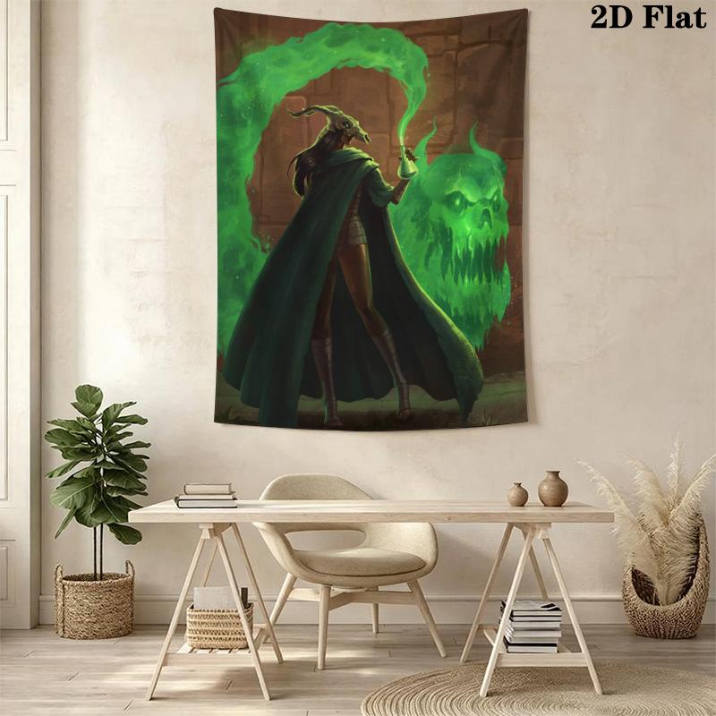 Slay the Spire The Watcher Pattern Home Decor Tapestry, Wall Hanging, Decorative RV Wall Cloth.NGT0928515