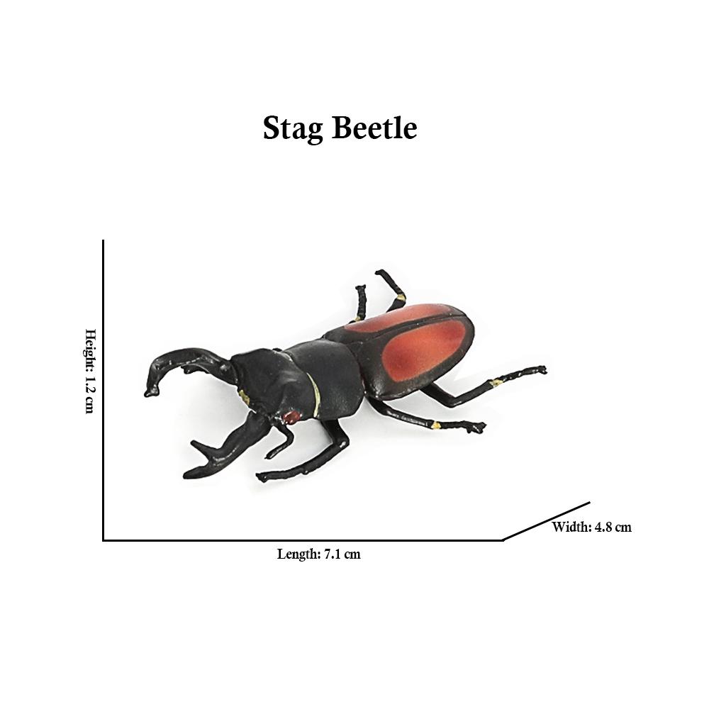Insect Toy Miniature Insects Figures Animal Figurines Beetle Bee Spider Models Action Figure Plastic Animals Toys for Children