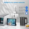 Удлинитель европейского стандарта, многофункциональная розетка, защита от перенапряжения, черная розетка, белая розетка, проводная розетка, 3 гнезда, 3 USB-порта для быстрой зарядки