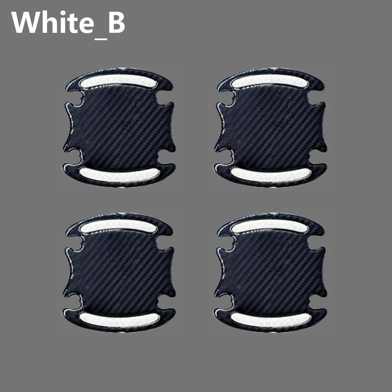 Doofoto 3D Автомобильная светоотражающая наклейка, лента, отражатель, крыло, предупреждающая полоса бампера, дверная ручка, чаша, крышка, автомобильные внешние аксессуары