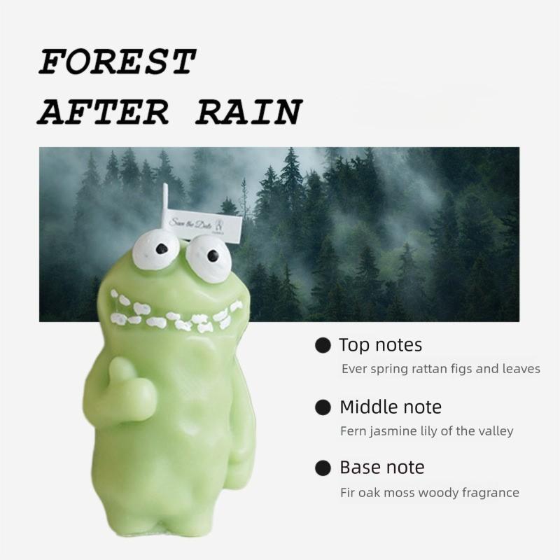 Cute and Quirky Small Monster Scented Candles Creative Design for Home Decoration and Holiday Gifts