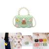 Stylish Mini Shoulder Bag For Girls With Cute Pearl Design And Versatile Colors