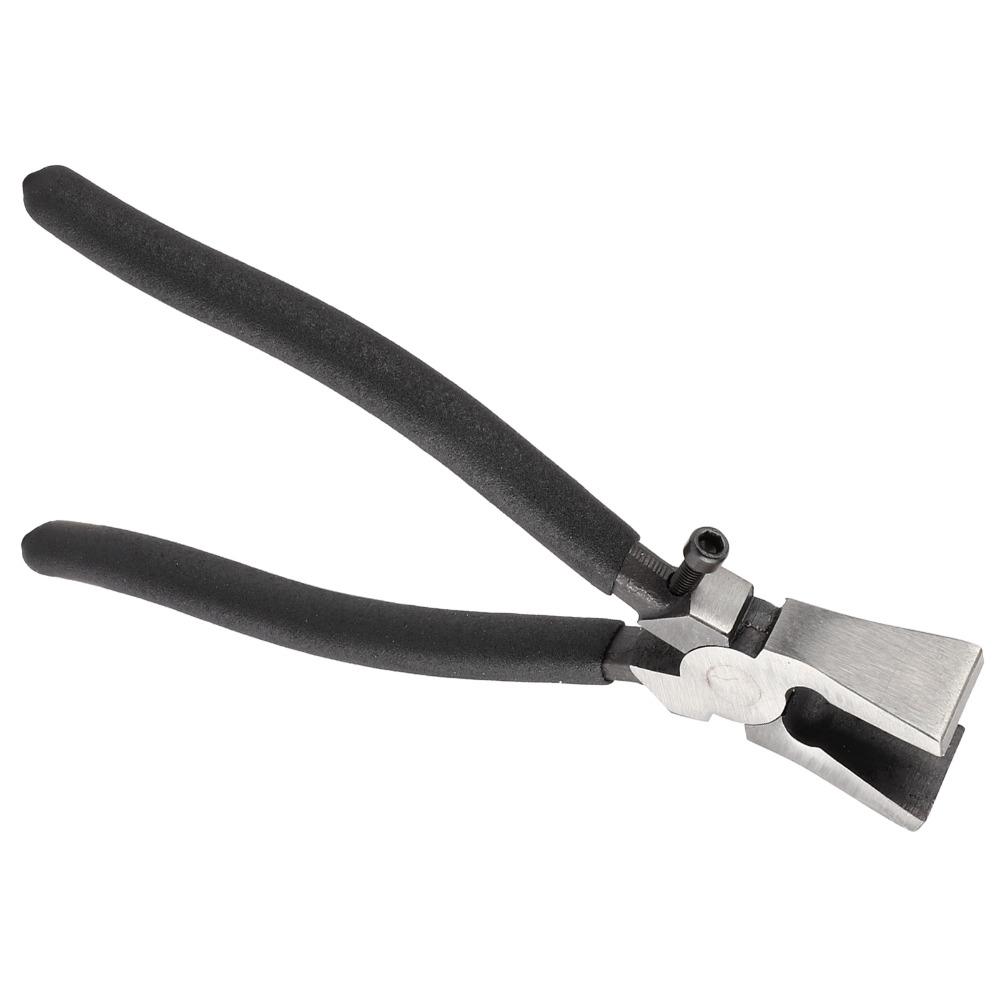 Rubber Tips Running Pliers Black Flat Nose Pliers Stained Glass and Mosaics Work