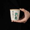 Ru Kiln Snake To Run The Master Cup Open Piece Can Raise Ceramic Kung Fu Teacup Household High-End Single Cup Tea Cup