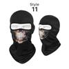 Skull Balaclava Full Face Cover Bandana for Outdoor Cycling Face Mask Neck Gaiter Motorcycle Accessories