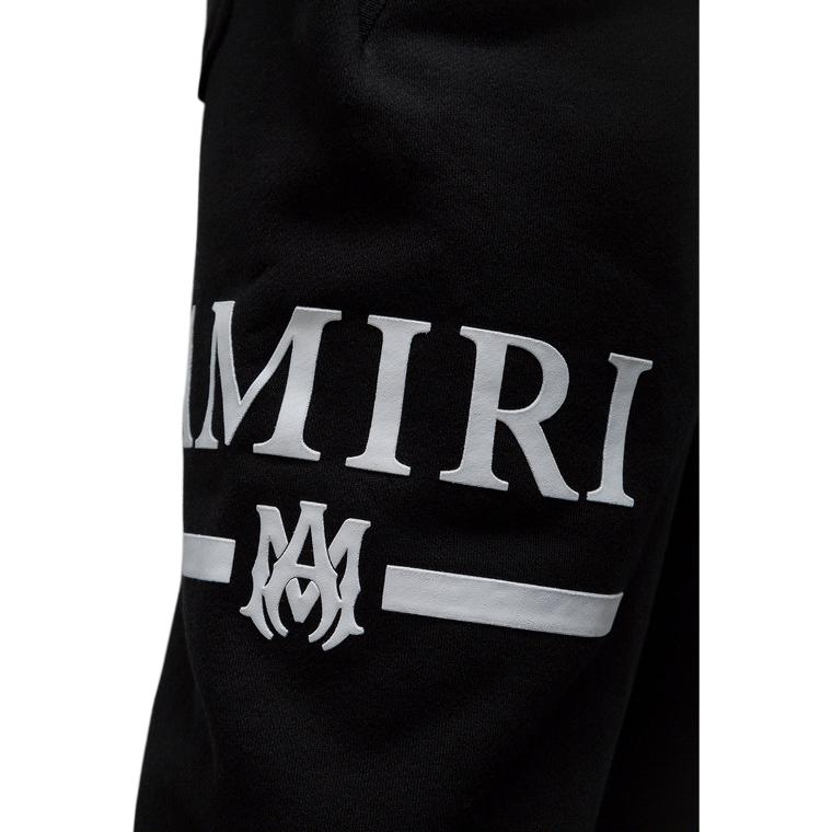 AMIRI MA Bar Logo Sweatpant Black Men Streetwear PXMJL007-001