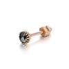 CRANNE 14k Black Rough Diamond Piercing C24PG025