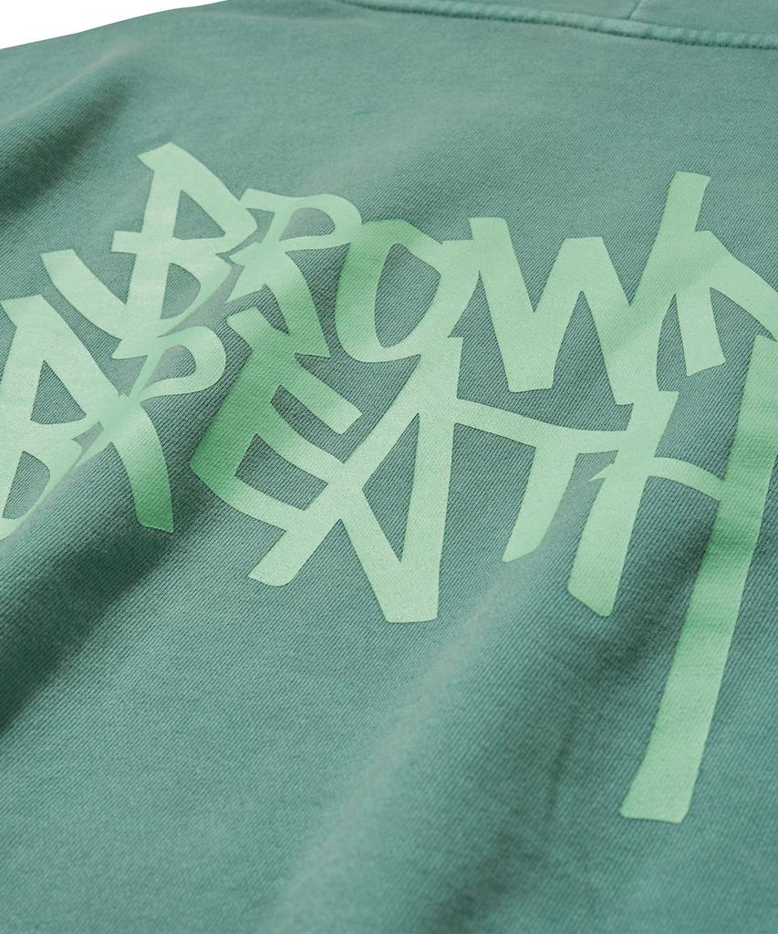 PIGMENT Tag Hoodie - Blue Green