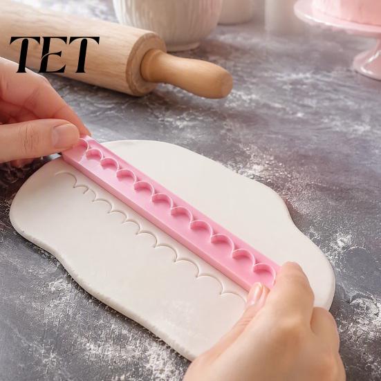 Plastic Clay Sculpting Toy 6Pcs Polymer Flower Petal Cutter, 6 Shapes 3D Making Cake Decoration Cutters Tool, Handmade Crafting Tools for DIY