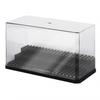 Minifigures Display Case Transparent Plastic Show Case for Building Block Action Figure Toys Stackable Dust-proof Storage Box for Collectible Minifigu
