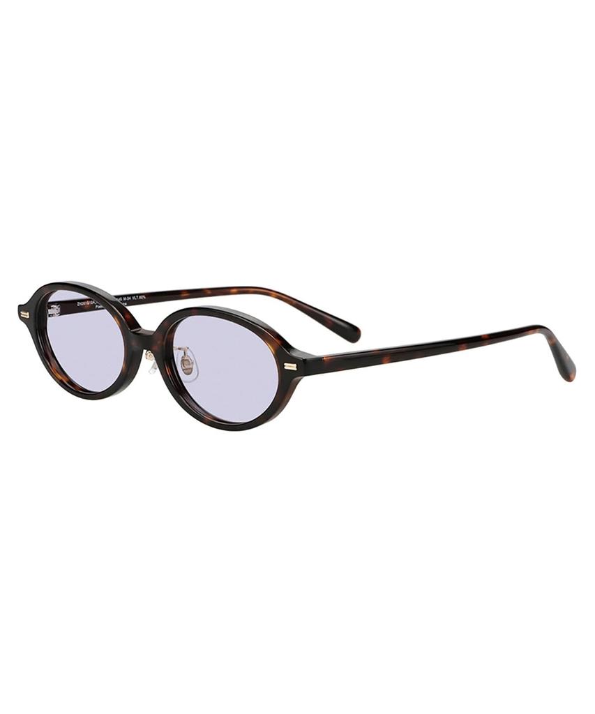 Овальные Солнцезащитные Очки TREND SUNGLASSES Цветные Линзы Стильные Защита от УФ Унисекс [Zoff] (коричневый (Полупатент) - ZN261G12_49A1) (Мужские, женские)