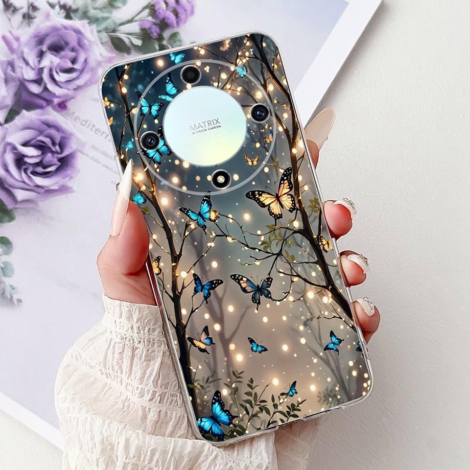For Honor Magic6 Lite Case ALI-NX3 Popular Fashion Painted Cover Soft Slim Phone Case For Honor Magic5 Lite Magic 6 Lite 5G Bags